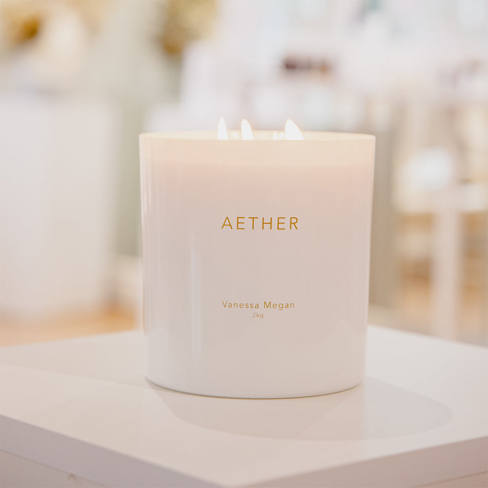 Aether | Essential Oil Candle | V-Luxe 2kg