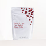 Love Scrub | Sea Salt & Rose Petal Body Scrub | 500g